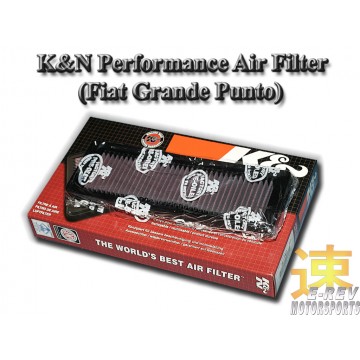 K&N Air Filter - Fiat Grande Punto