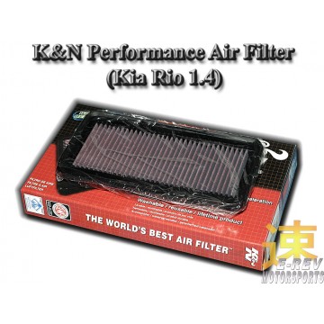 K&N Air Filter - Kia Rio