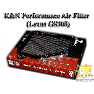 K&N Air Filter - Lexus GS300